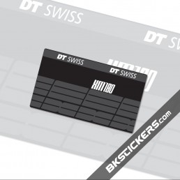 DT SWISS XM180 Stickers kit Rear Shocks