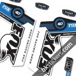 Fox 40 Decals Kit Forks - bkstickers.com