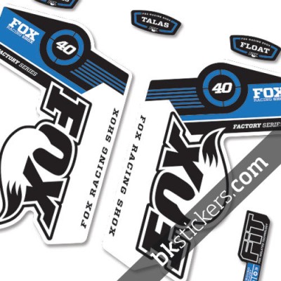 Fox 40 Decals Kit Forks - bkstickers.com