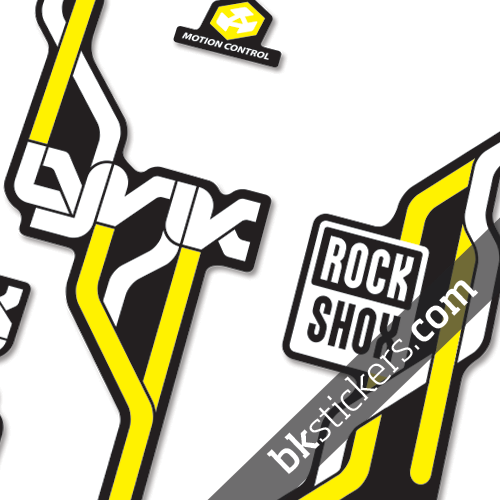Rockshox Lyric Type B yellow