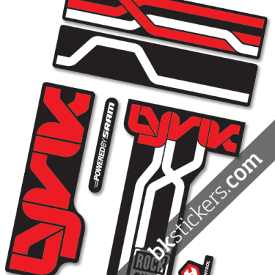 Rockshox Lyric B white