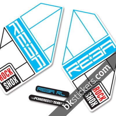 Rockshox Reba 2012 light blue