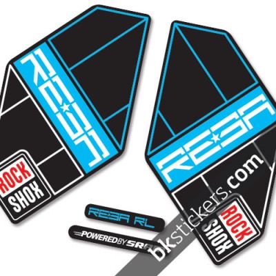 Rockshox Reba 2011 B light-blue