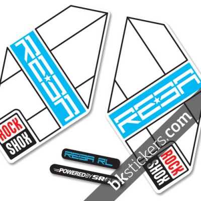 Rockshox Reba 2012 blue