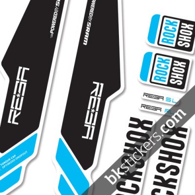 Rockshox Reba 2013 light-blue