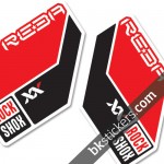 Rockshox Reba 2011 light red