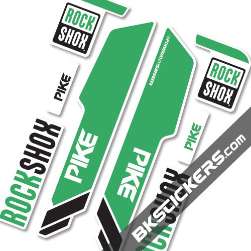 Rockshok Pike 2015 - Bksticker fork stickers
