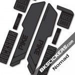 Rockshok Pike Santa Cruz - Bksticker fork stickers