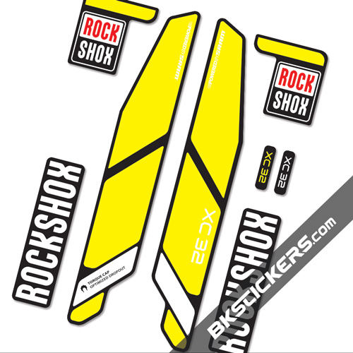 Rockshox CX 32 - Bkstickers fork stickers