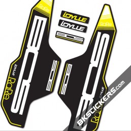 BOS Idylle Rare Stickers kit Black Forks - bkstickers.com