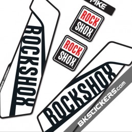 Rockshox Pike 2016 - Bkstickers fork stickers