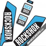 Rockshox SID 2016 Stickers Kit Black Forks - bkstickers.com
