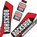 Rockshox SID 2015 Stickers Kit Black Forks