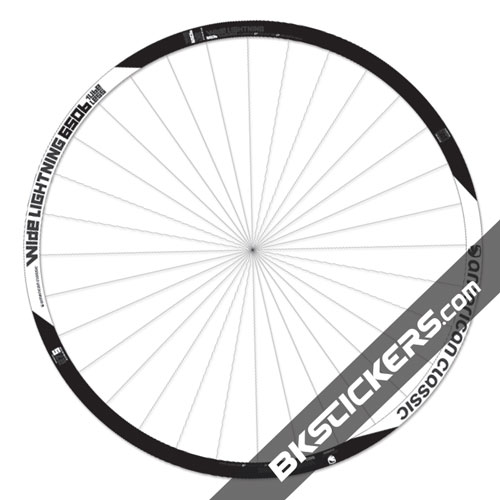 Niner Bikes Black Large Round Logo Sticker Decal