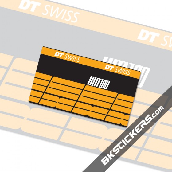 DT SWISS XM180 Stickers kit Rear Shocks