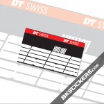 DT SWISS XM180 Stickers kit Rear Shocks