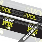 FOX Factory Float Evol Stickers Kit Rear Shock