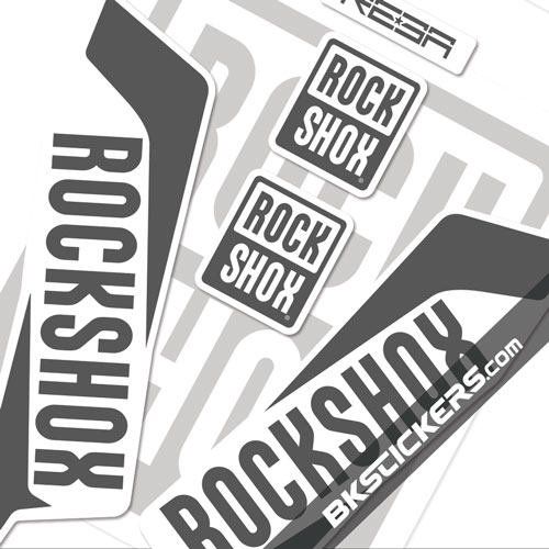 ROCKSHOX Reba RLT 2016 Fork Sticker Decal Set 