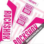 Rockshox REBA 2016 Stickers Kit White Forks