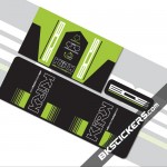 BOS Kirk Stickers Kit Rear Shock - bkstickers.com