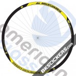 American Classic All Mountain 29er Decals Kit - bkstickers