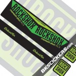 Rockshox Monarch V2 Decals kit Rear Shocks - bkstickers