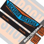 Rockshox Monarch V2 Decals kit Rear Shocks - bkstickers
