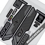 Rockshox SID Brain 2014 Stickers kit Black Forks