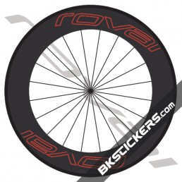 Roval Carbon 90mm Decals kit - bkstickers.com