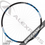 Alexrims Merida XCD Lite Decals Kit - Custom BKstickers.com