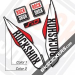 Rockshox SID 2017 Black Fork Decals kit - Bkstickers.com