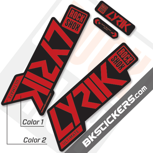 rockshox decal kit