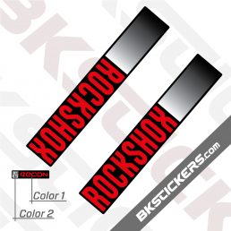 Rockshox Recon 2021 Black Fork Decals kit - BkStickers.com