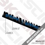 Rockshox Deluxe 2021 Rear Shock Decals kit 02