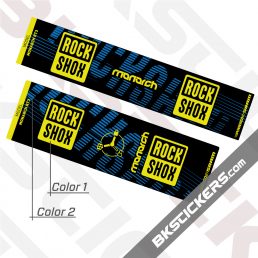 Rockshox Monarch 2021 Rear Shock Decals kit