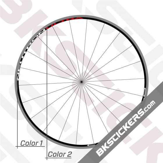 Campagnolo Neutron Ultra Black Rims Decals Kit 01