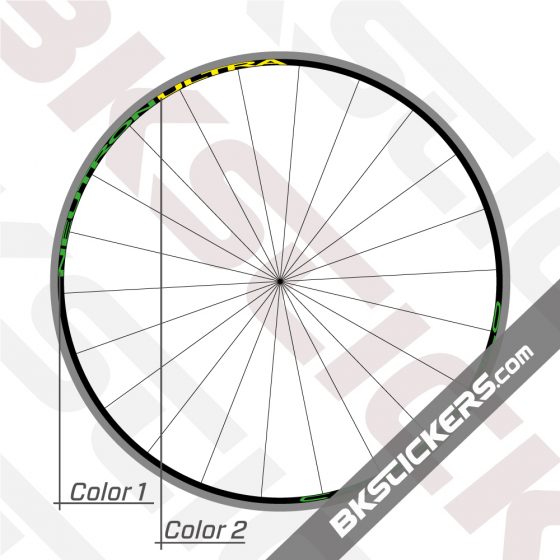 Campagnolo Neutron Ultra Black Rims Decals Kit 03