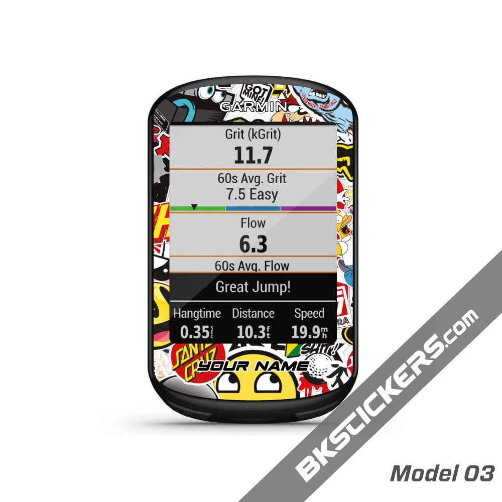 Garmin Edge 830 Custom Skin Decal kit 