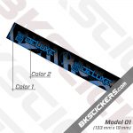 Rockshox Deluxe Select Plus 2020 Inverted Rear Shock Decals kit 03