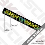 Rockshox Deluxe Ultimate 2020 Rear Shock Decals kit 03