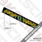 Rockshox Deluxe Ultimate 2021 Remote Rear Shock Decals kit 02