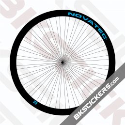 Novatec Stealth R3 Disc 38mm Decals Kit