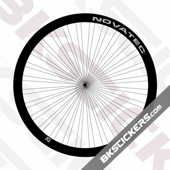 Novatec Stealth R3 Disc 38mm Decals Kit