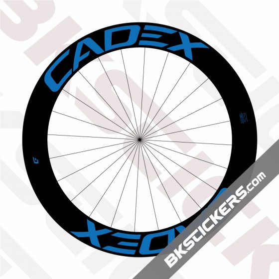 Cadex Road Disc Wheels Decals Kit - bkstickers.com