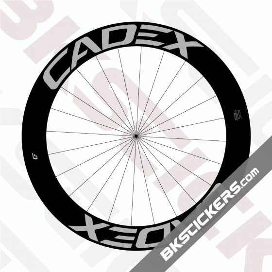 Cadex Road Disc Wheels Decals Kit - bkstickers.com