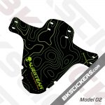 Face Mudguard ALIENTEAMBTT Custom Skin - BkStickers - mudguard