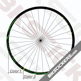 2CORIMA MCC Carbone Wheel Rim Decals Stickers Replacement Set FOR 700C 2 RIMS