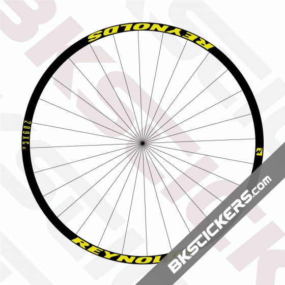 Reynolds TR 289c XC Decals Kit - bkstickers.com rim stickers