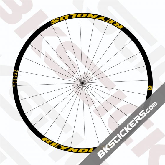 Reynolds TR 289c XC Decals Kit - bkstickers.com rim stickers