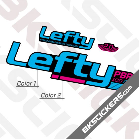 Lefty PBR 2.0 100 29 Decals kit